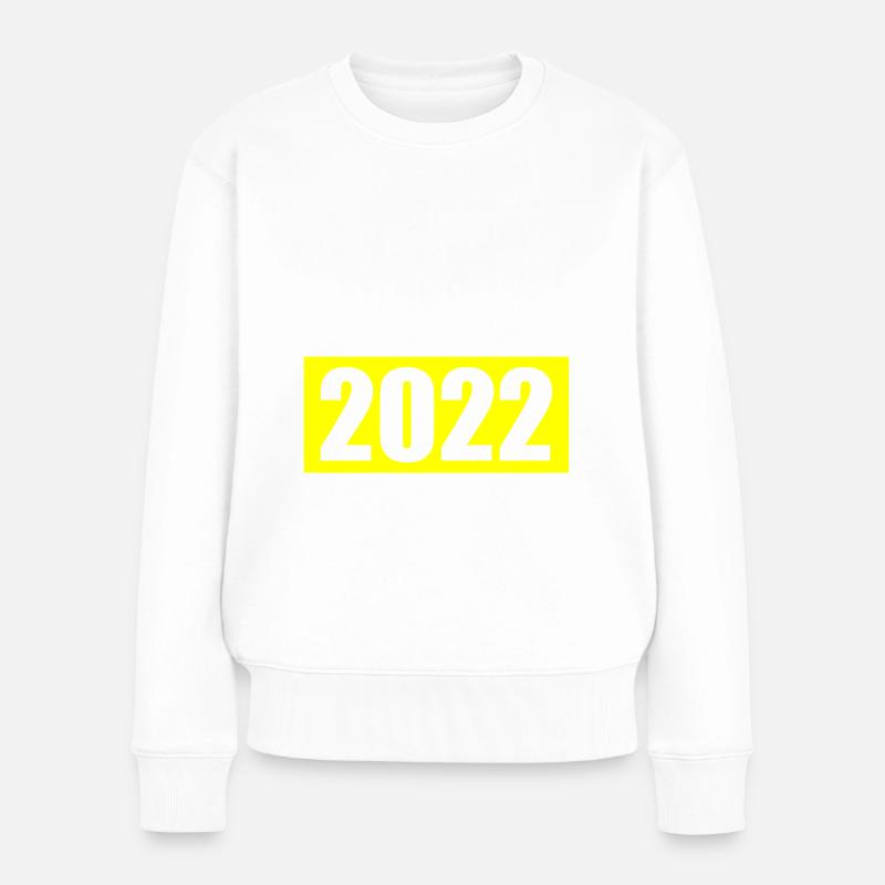 malle 2022 - Frauen Premium Bio Pullover - Weiß