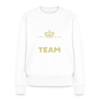 Boxing Team - Frauen Premium Bio Pullover - Weiß - Vorne - Julia (174cm)