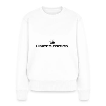 Limited Edition - Women's Premium Organic Jumper - white - Front - Julia (174cm)