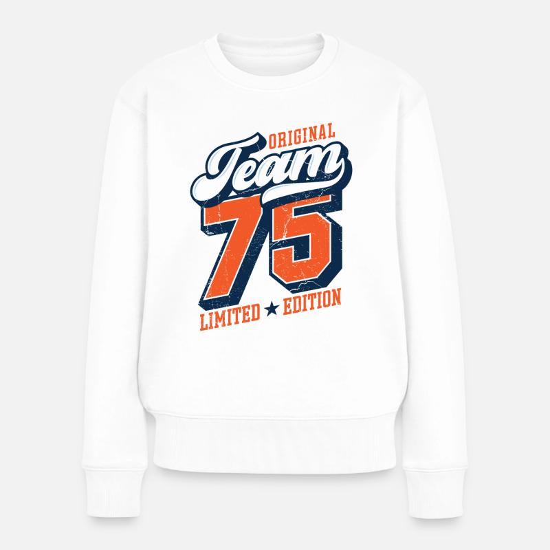 Original Team 75 - Édition limitée - Pull Premium bio Femme - blanc