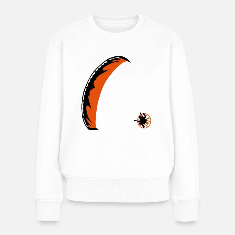 Powered Paraglider - Pull Premium bio Femme - blanc