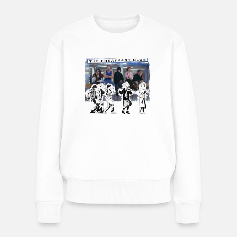 The Breakfast Club Scène De Danse - Pull Premium bio Femme - blanc