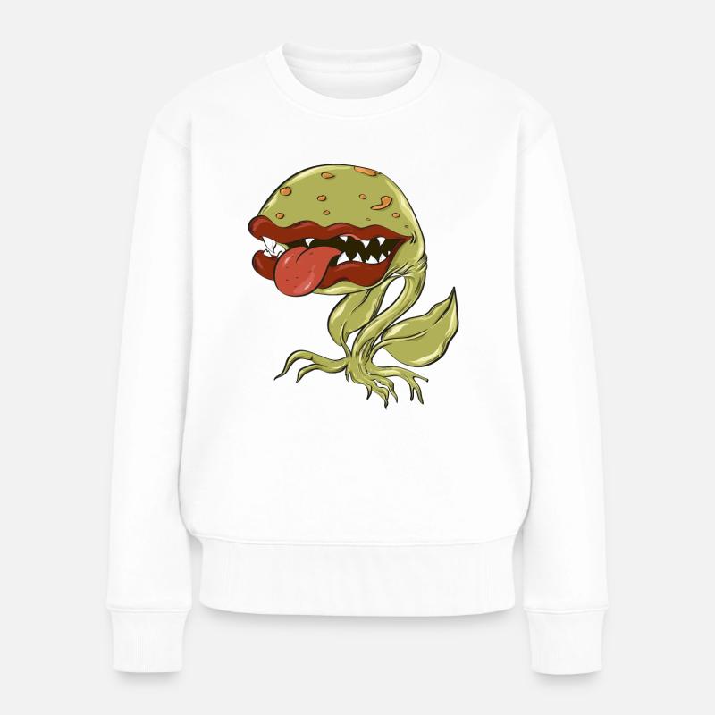 carnivore - Pull Premium bio Femme - blanc