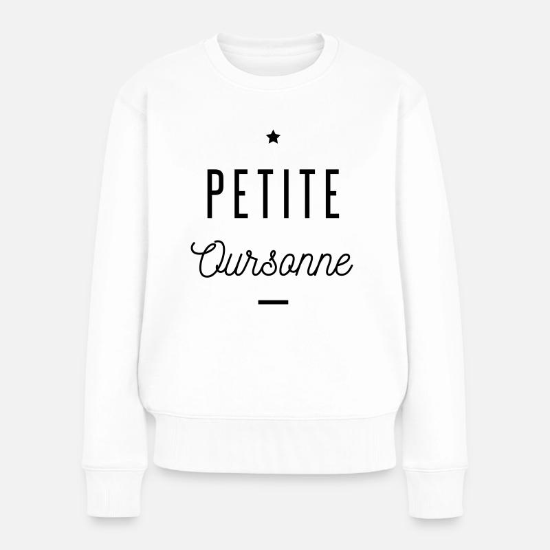PETITE OURSONNE - Pull Premium bio Femme - blanc