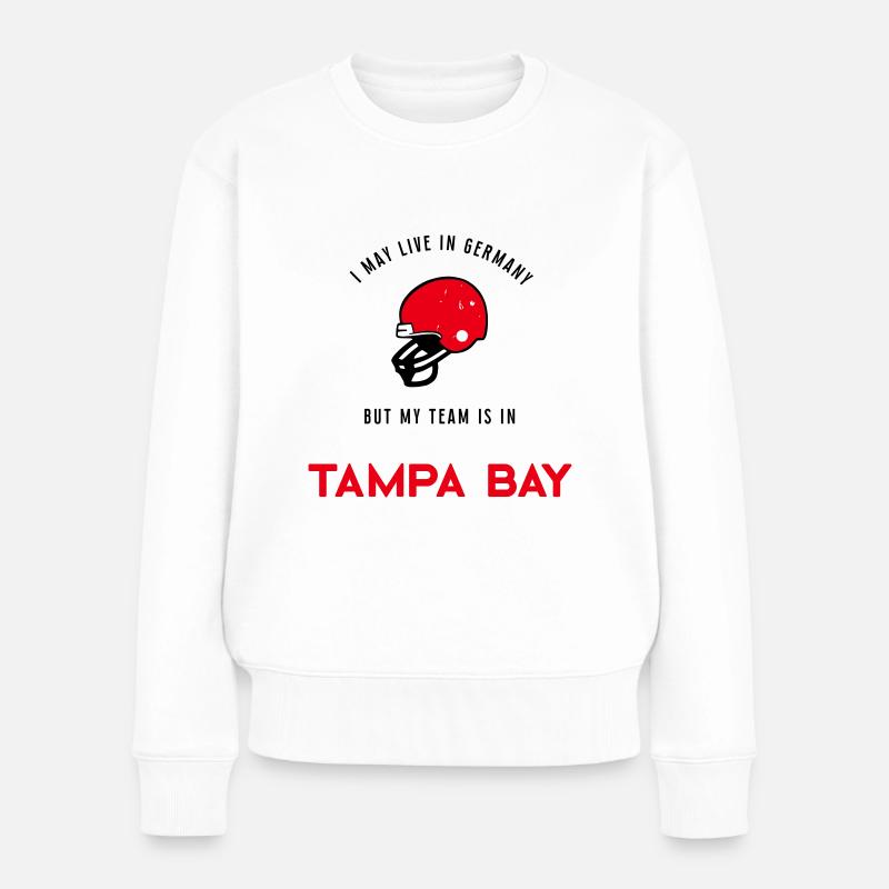 Baie de Tampa - Pull Premium bio Femme - blanc
