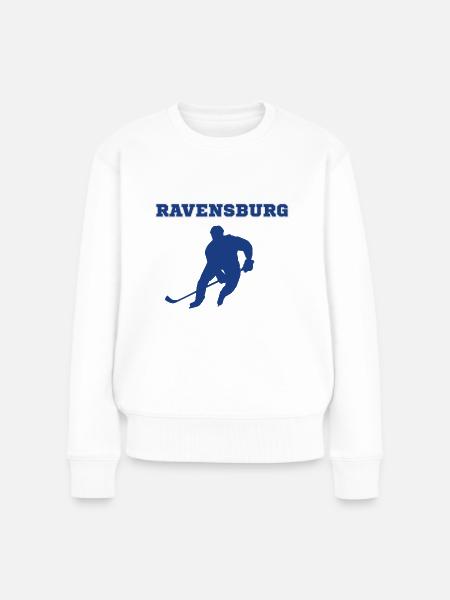 Ravensburg, meine Stadt! - Frauen Premium Bio Pullover - Weiß