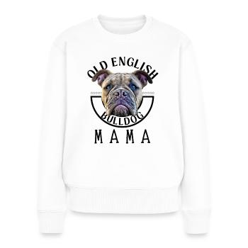 Bulldog Bulldog Bulldogs Maman - Pull Premium bio Femme - blanc - Devant - Julia (174cm)
