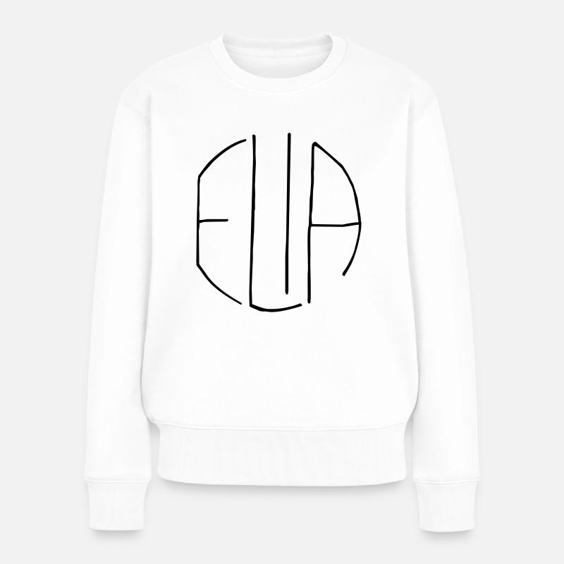 Elia Geschenk - Frauen Premium Bio Pullover - Weiß