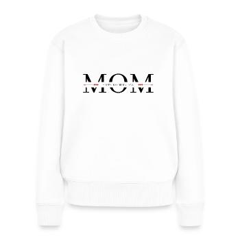 Happy Mother’s Day - Mom - Pull Premium bio Femme - blanc - Devant - Julia (174cm)