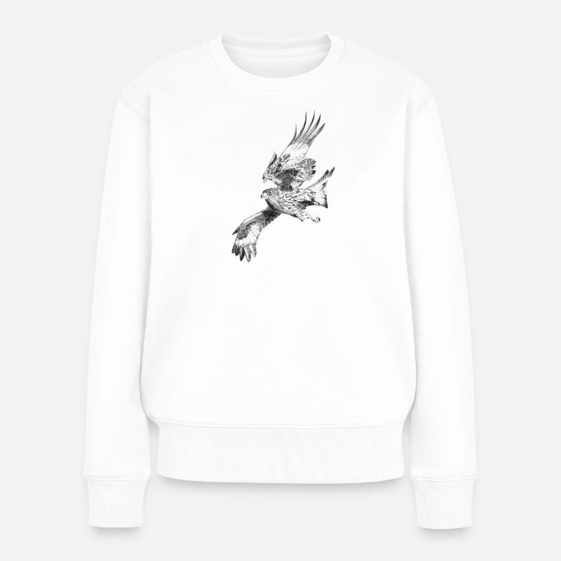 Falke - Frauen Premium Bio Pullover - Weiß