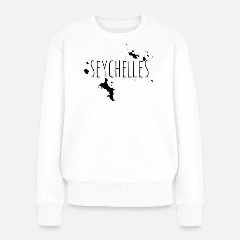 Seychelles - Frauen Premium Bio Pullover - Weiß