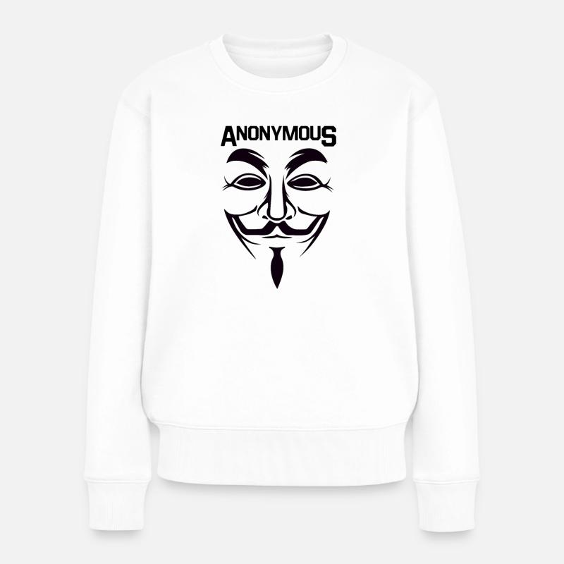 anonyme - Pull Premium bio Femme - blanc