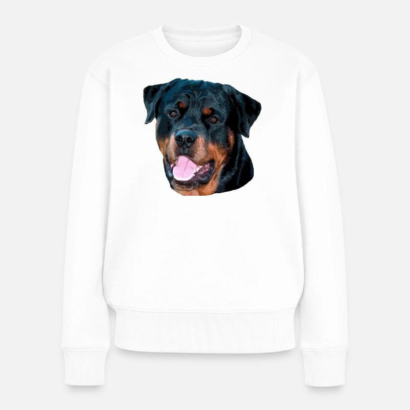Rotti - Pull Premium bio Femme - blanc