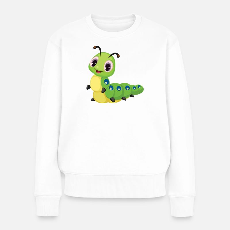 Chenille pour enfants - Pull Premium bio Femme - blanc