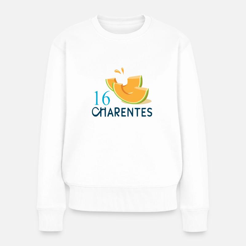 Charentes - Pull Premium bio Femme - blanc