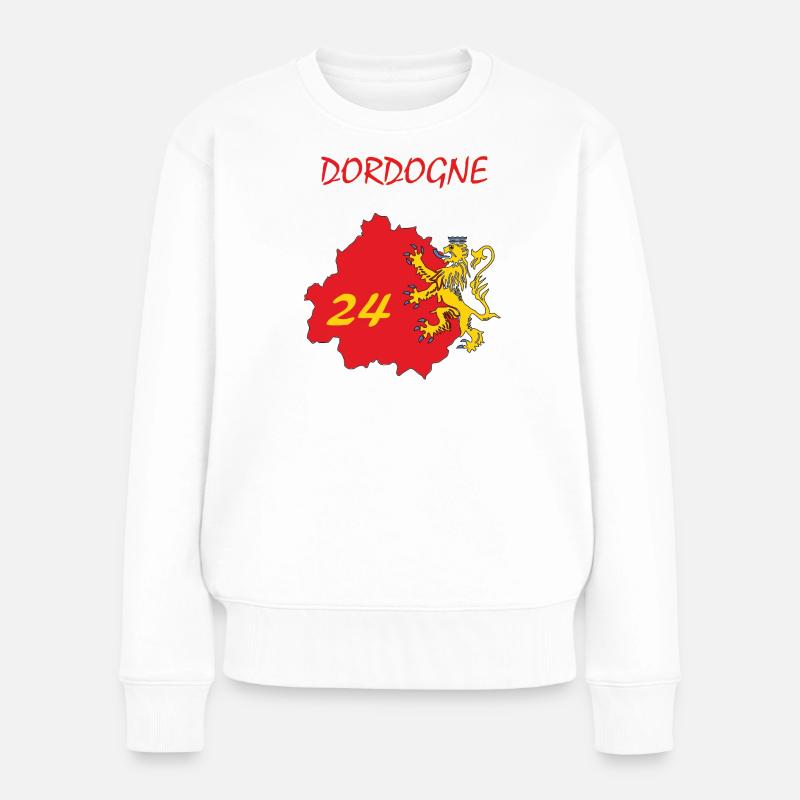 Dordogne - Pull Premium bio Femme - blanc