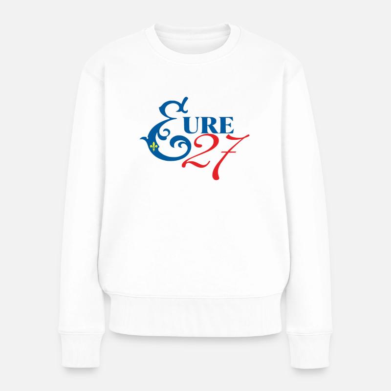 Eure - Pull Premium bio Femme - blanc