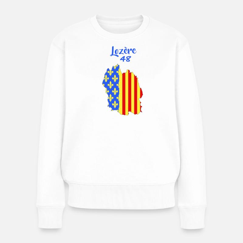 Lozère - Pull Premium bio Femme - blanc