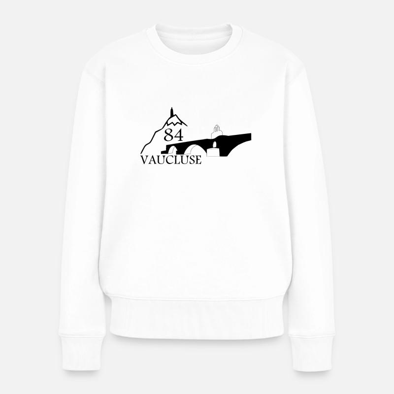 Vaucluse - Pull Premium bio Femme - blanc