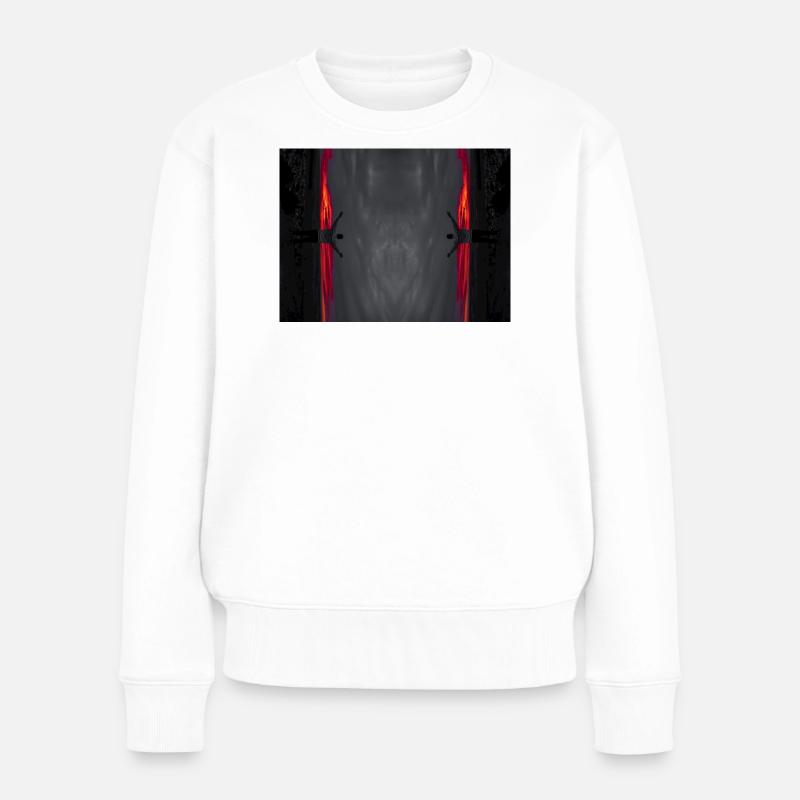 Les mains vers le ciel - Pull Premium bio Femme - blanc