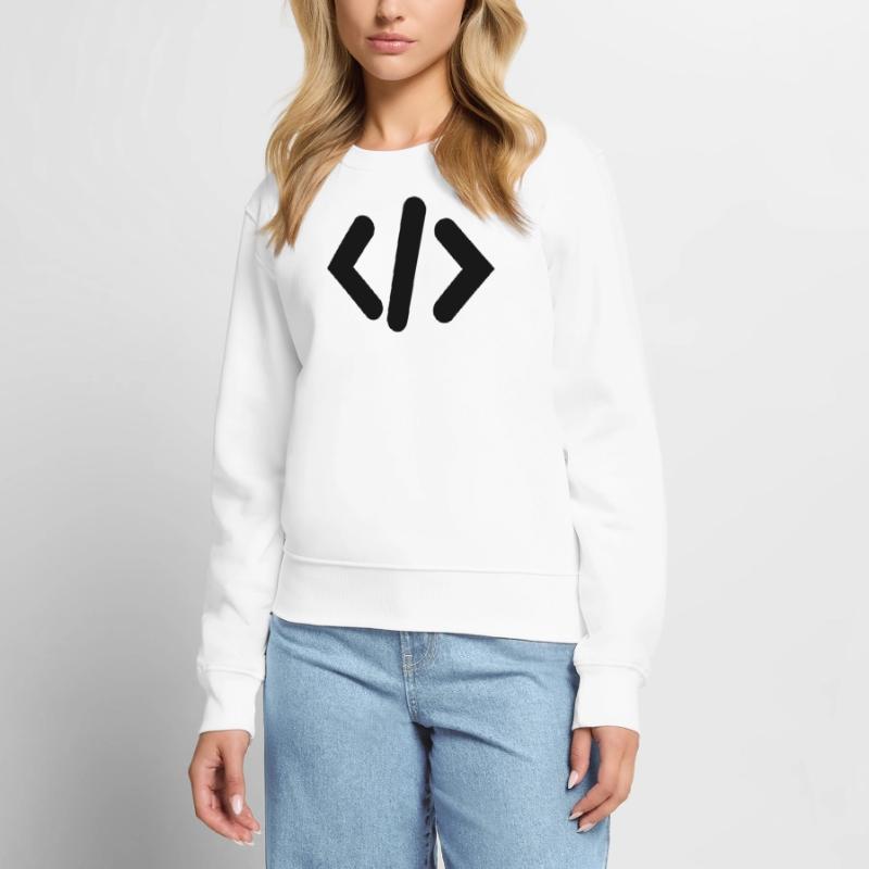 Code du programmeur Pull Premium bio Femme