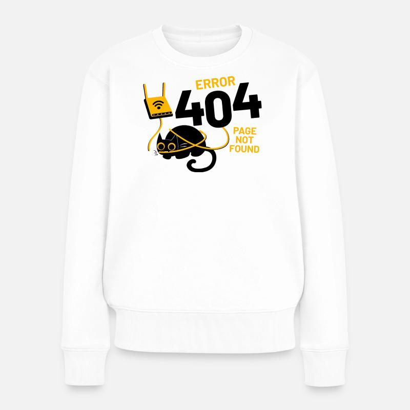 Erreur 404 Page introuvable - Pull Premium bio Femme - blanc