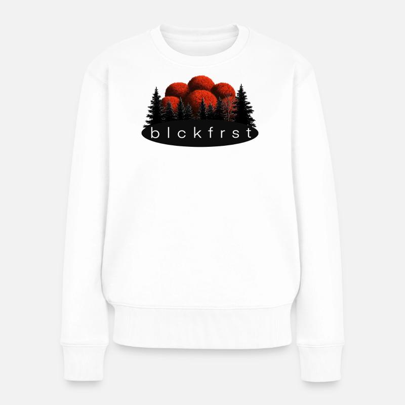 blckfrst clear - Frauen Premium Bio Pullover - Weiß