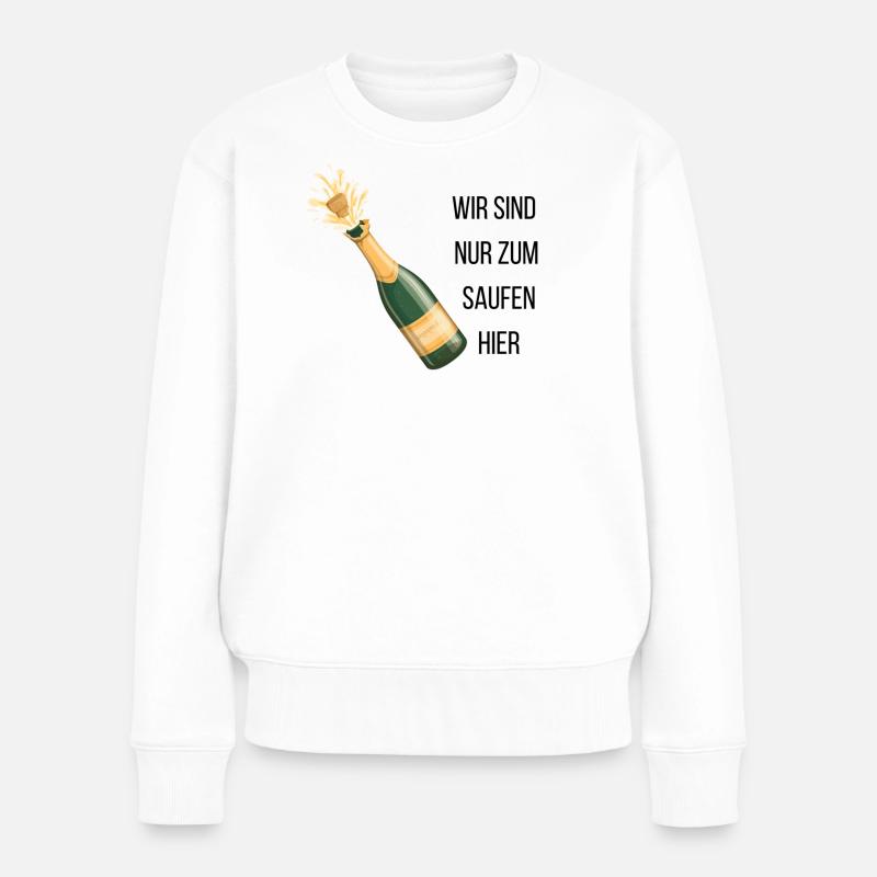 Enterrement de vie de garçon - Pull Premium bio Femme - blanc