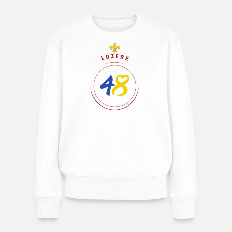 Lozère - Pull Premium bio Femme - blanc