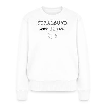 Stralsund - Women's Premium Organic Jumper - white - Front - Julia (174cm)