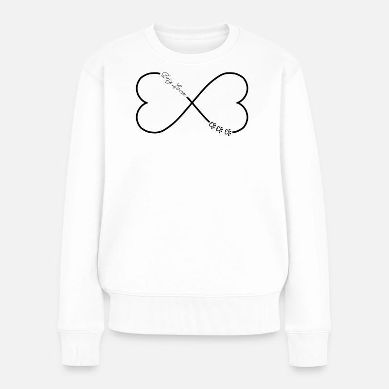 Hunde liebhaber - Frauen Premium Bio Pullover - Weiß