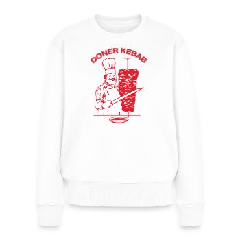 Doner kebab - Pull Premium bio Femme - blanc - Devant - Julia (174cm)