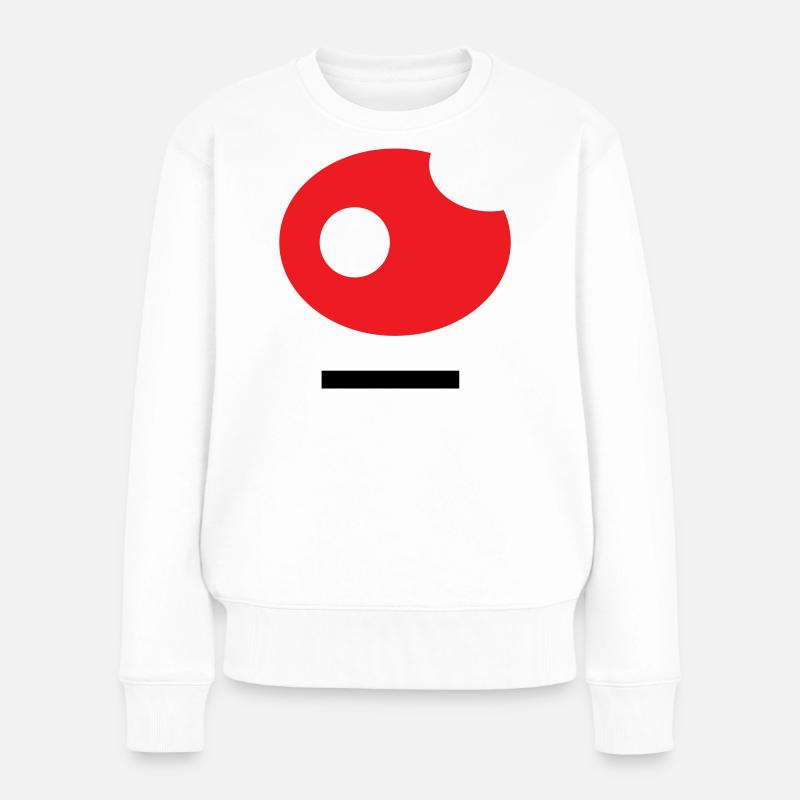 26 L’art - Pull Premium bio Femme - blanc