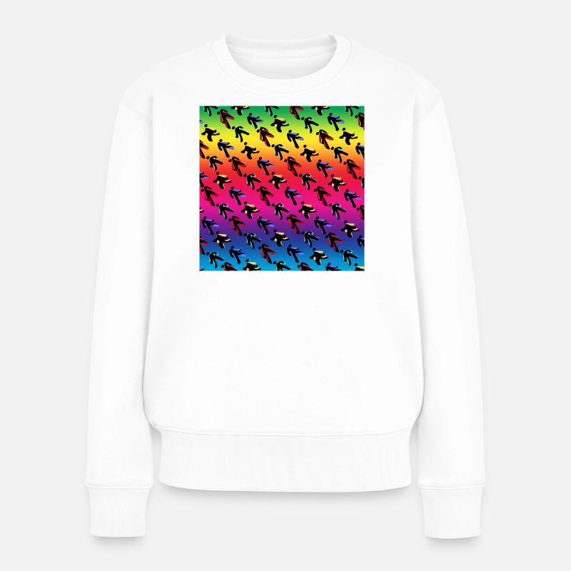 Danseurs - Pull Premium bio Femme - blanc