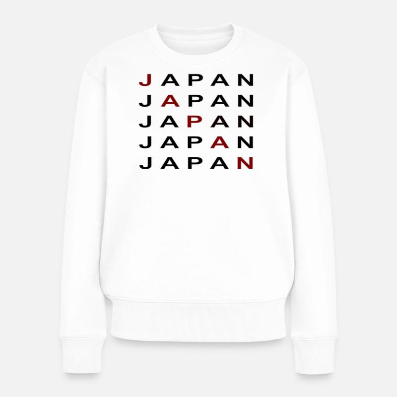 Japon2 - Pull Premium bio Femme - blanc