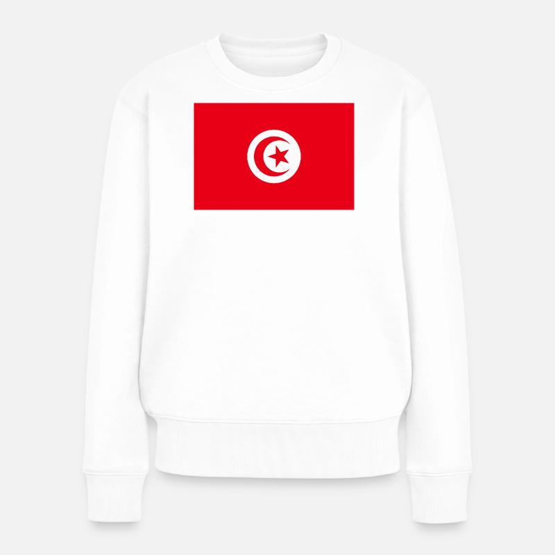 Tunisie - Pull Premium bio Femme - blanc