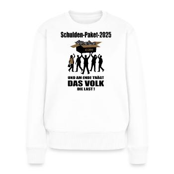 Debt package 2025 - Women's Premium Organic Jumper - white - Front - Julia (174cm)