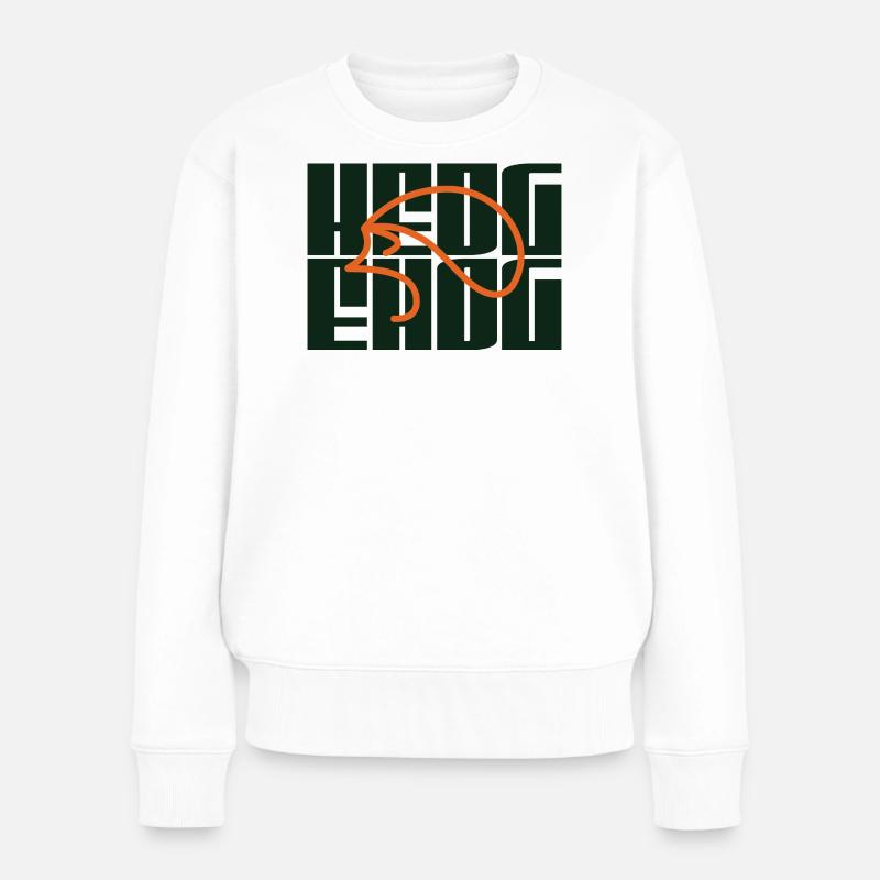Merch mit dem Logo deines Lieblingsigels - Frauen Premium Bio Pullover - Weiß