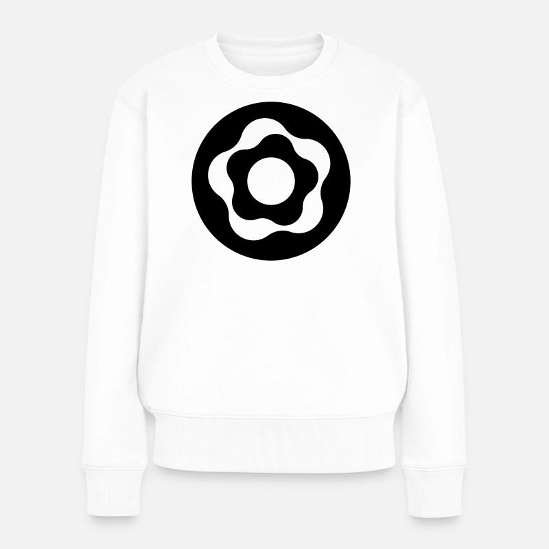 Beignet - Pull Premium bio Femme - blanc