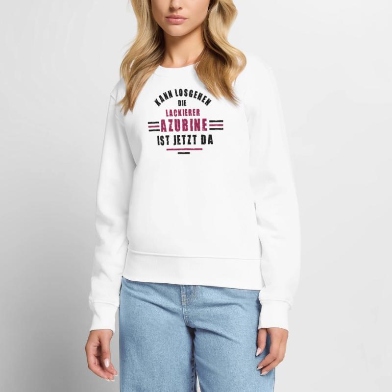 Trainee Painter Apprenticeship Training Painter Women's Premium Organic Jumper