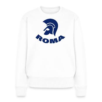 Rome - Women's Premium Organic Jumper - white - Front - Julia (174cm)