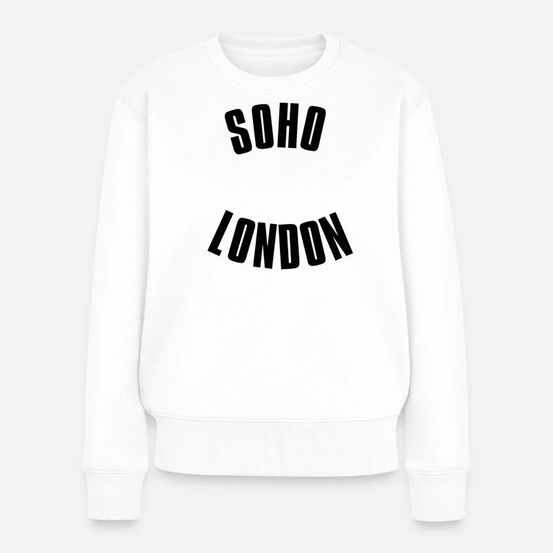 Logo du Cercle de SoHo London - Pull Premium bio Femme - blanc