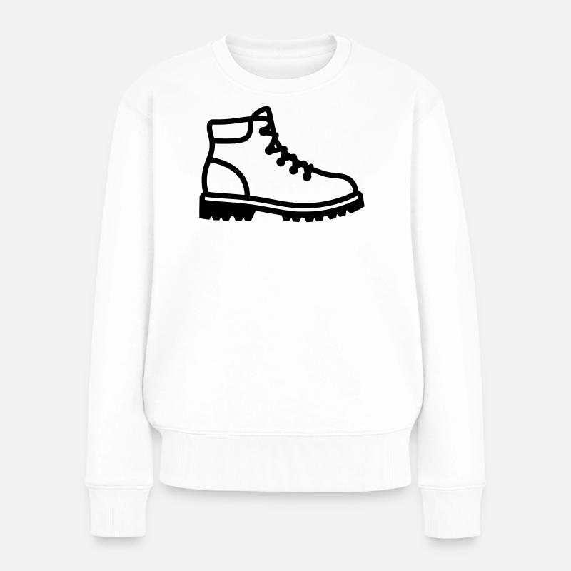 Profil de chaussures de randonnée - Pull Premium bio Femme - blanc