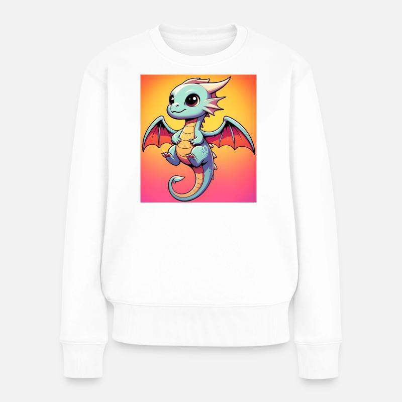 dragon - Pull Premium bio Femme - blanc