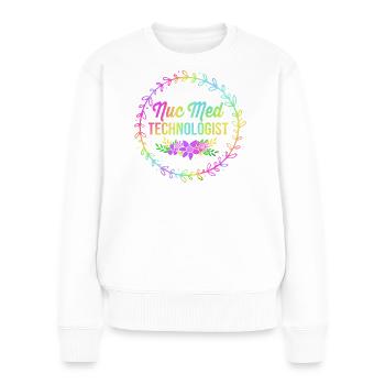 Röntgentechniker - Frauen Premium Bio Pullover - Weiß - Vorne - Julia (174cm)