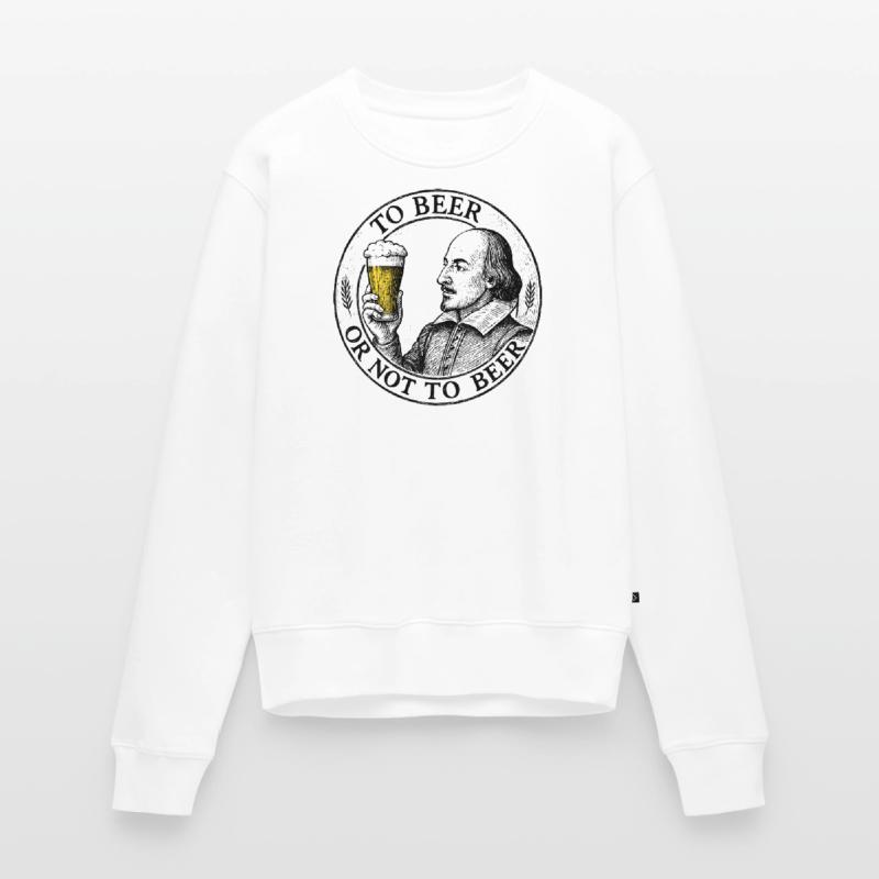Bier oder nicht Bier Frauen Premium Bio Pullover