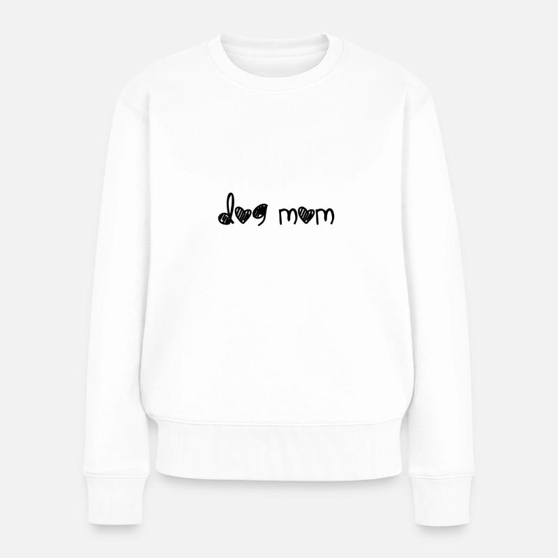 chien maman - Pull Premium bio Femme - blanc
