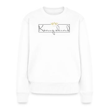 Child of GOD - Frauen Premium Bio Pullover - Weiß - Vorne - Julia (174cm)