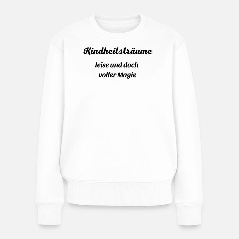 Rêves - Pull Premium bio Femme - blanc