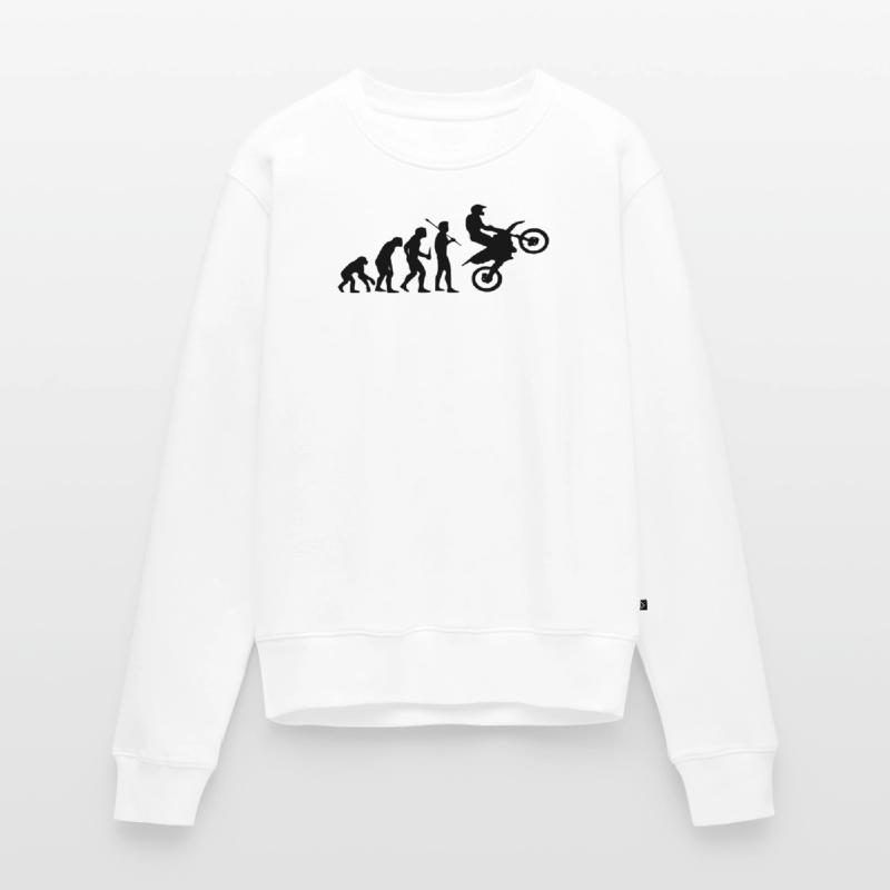 Evolution Monkey au Motocross Pull Premium bio Femme
